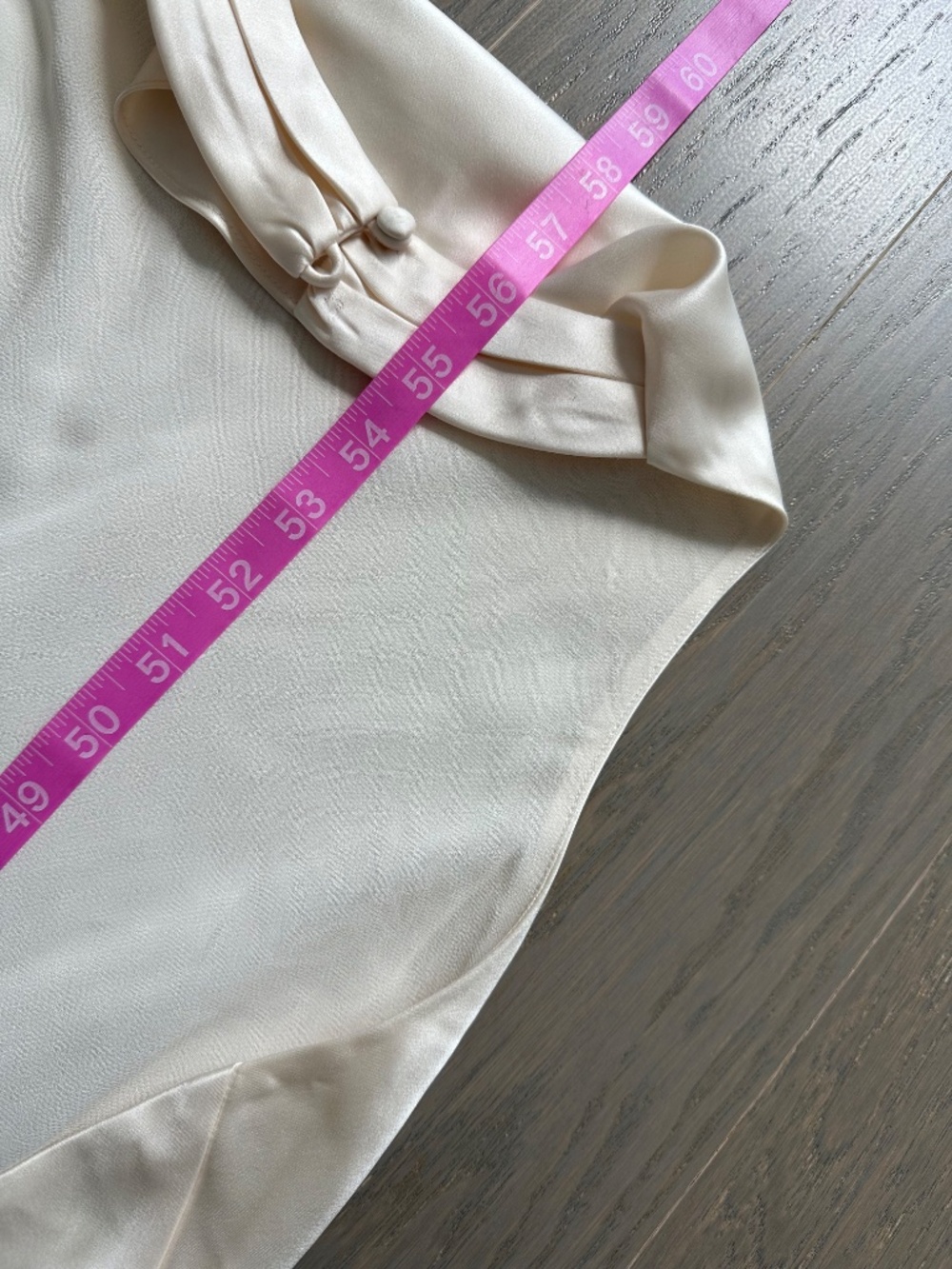 Reformation ROY Satin Wedding Dress Halter Gown Fior Di Latte Ivory With Tags 6 - Picture 10 of 15